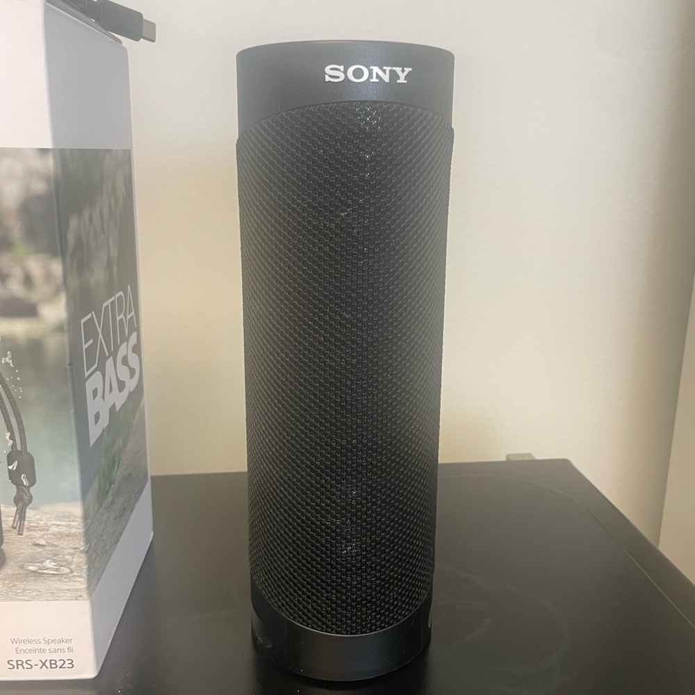 Sony Extra Bass Portable Bluetooth Speaker - Black - Picture 7 of 9